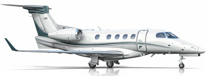 On-demand private jet charter to Aspen for ski trip, Private charter aircraft on tarmac at Providence T.F. Green (KPVD) airport